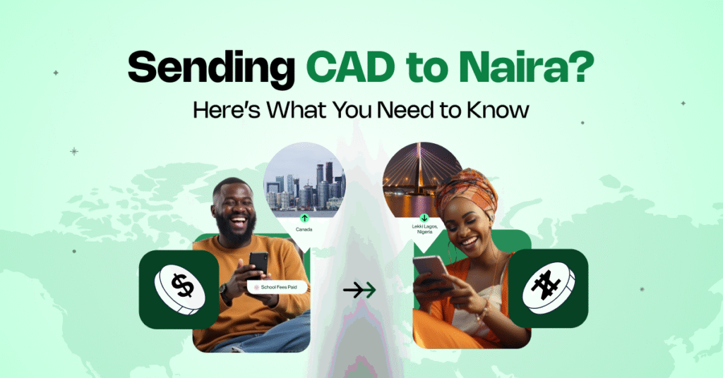 Sending CAD to Naira