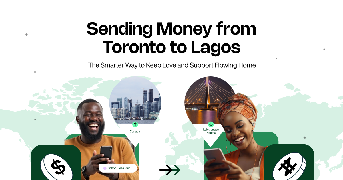 Sending Money from Toronto to Lagos