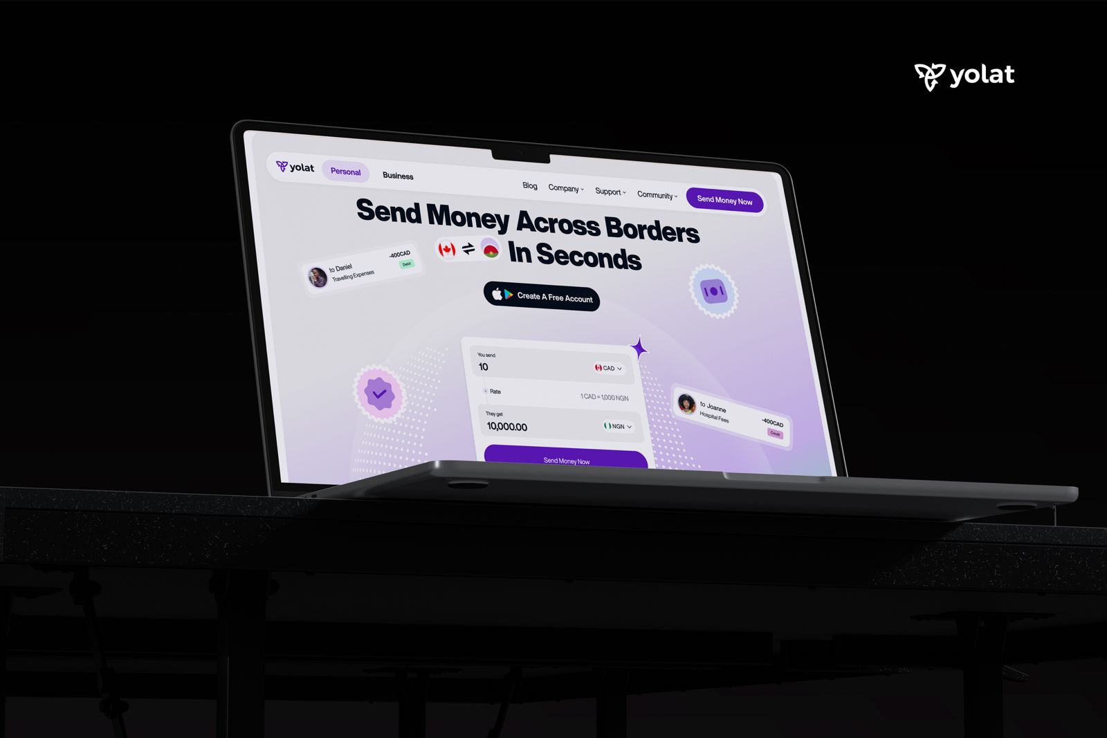 Grow Your Business Beyond Borders with Yolat Business.